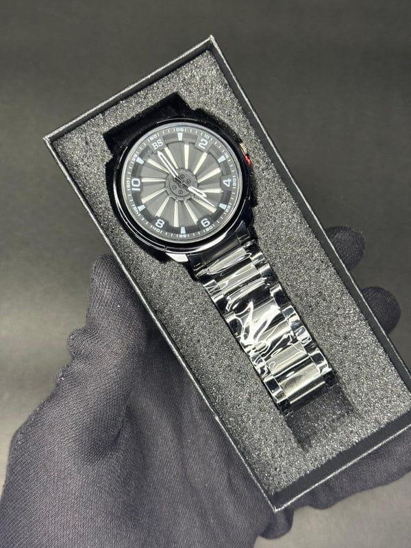 Spinning watch