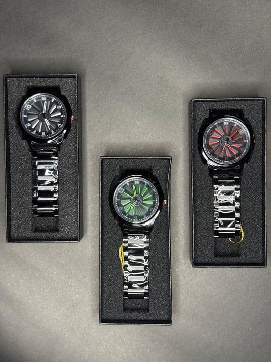 Spinning watch